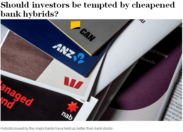 Should investors be tempted by cheapened bank hybrids?